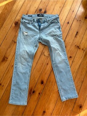 ☀️3/$25 Hollister Epic Flex Slim Straight Jeans 30x30